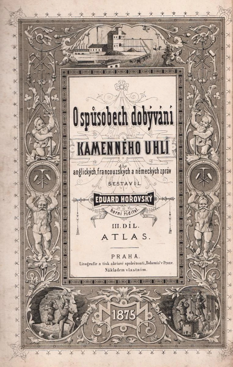 První vydání 3. knihy O spůsobech dobývání kamenného uhlí